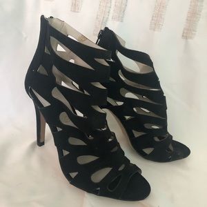 ALDO cut out leather heels